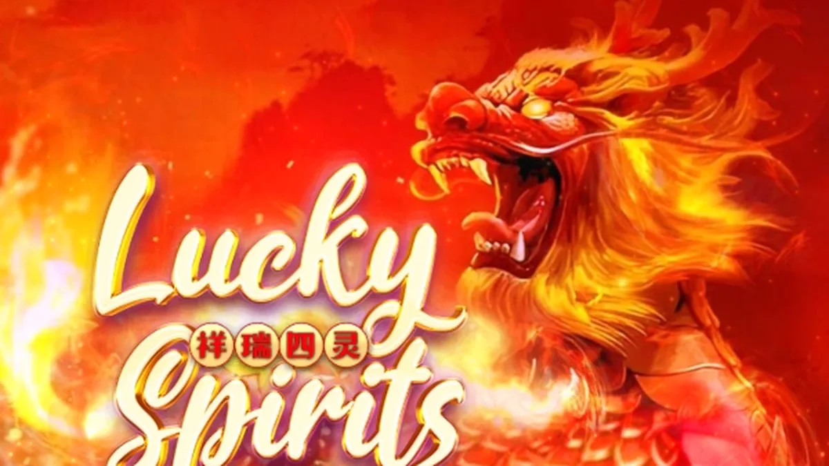 Interface do jogo Lucky Spirits em um smartphone moderno